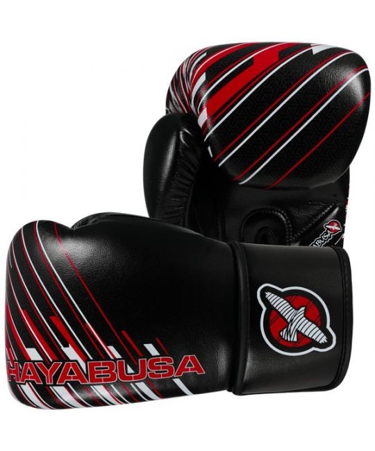  Перчатки боксерские Hayabusa Ikusa Charged 10oz Black/Red изображение 1 