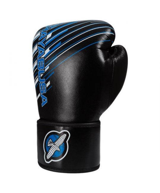  Перчатки боксерские Hayabusa Ikusa Charged 12oz Black/Blue изображение 3 