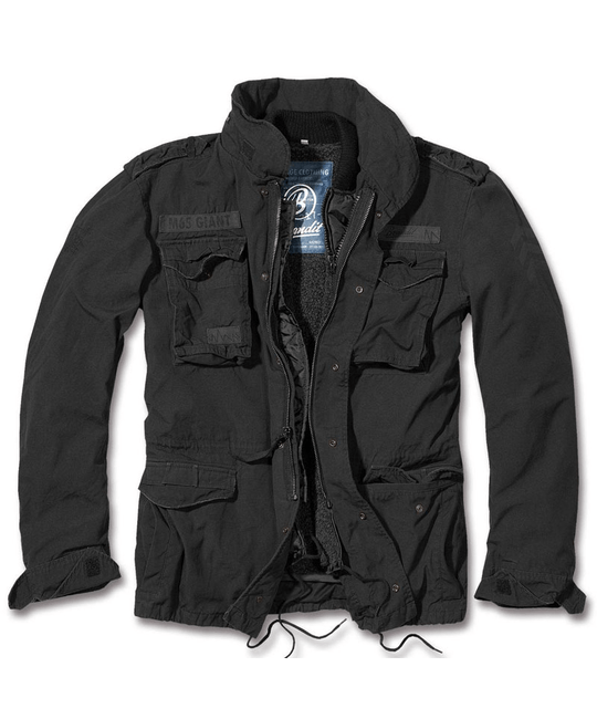  Куртка M65 с подстёжкой Giant Brandit Black изображение 4 