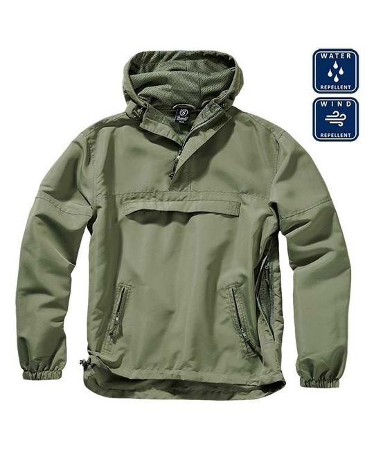  Куртка Summer Windbreaker Brandit olive изображение 3 