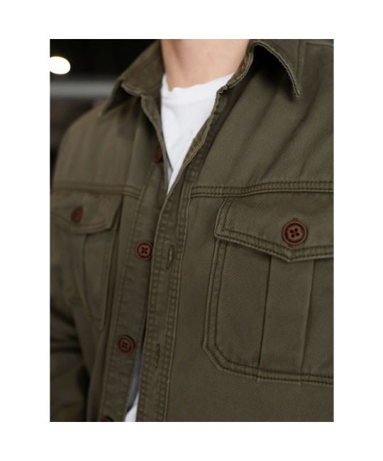 Мужская рубашка на флисе Freedom M65 Casual Olive Mixed Brands изображение 3 