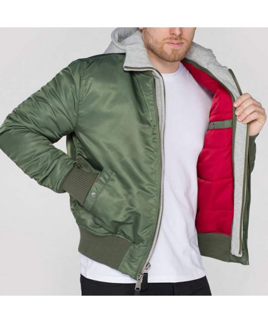  Куртка оливковая MA-1 D-Tec Alpha Industries изображение 3 