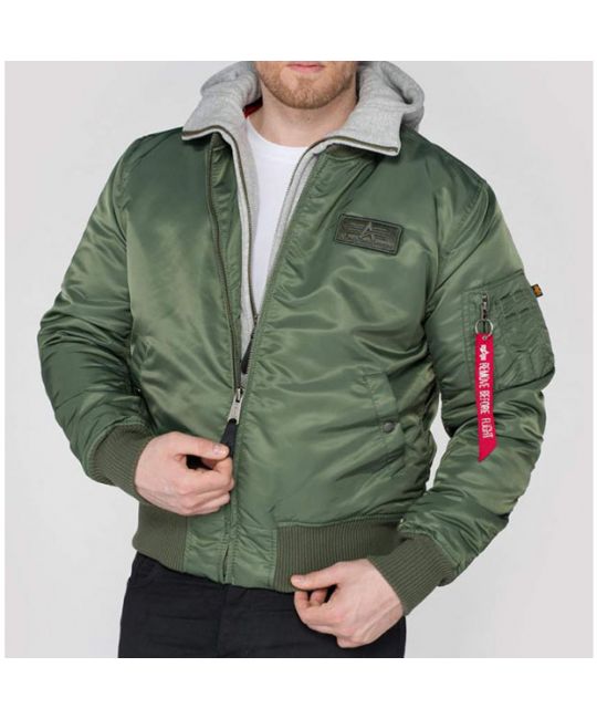  Куртка оливковая MA-1 D-Tec Alpha Industries изображение 2 