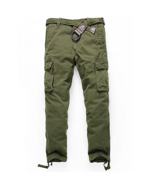  Мужские брюки-карго с ремнём General Armed Forces GREEN изображение 2 