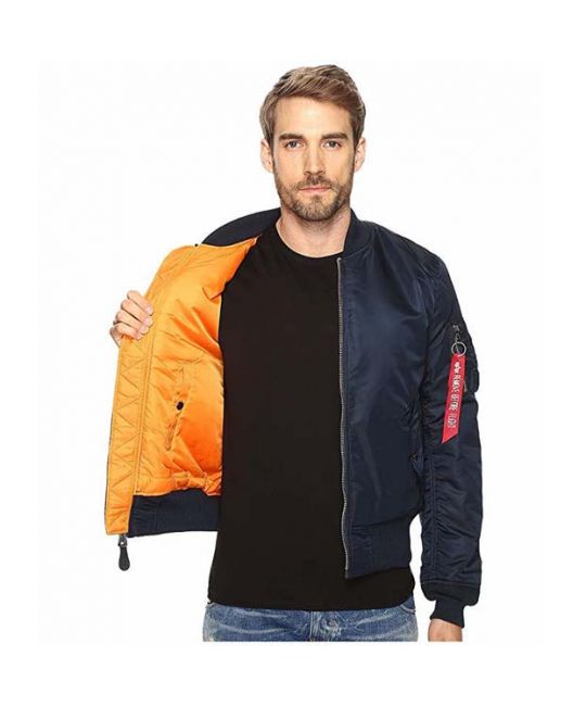  Бомбер MA-1 Slim Fit  Alpha Industries изображение 9 