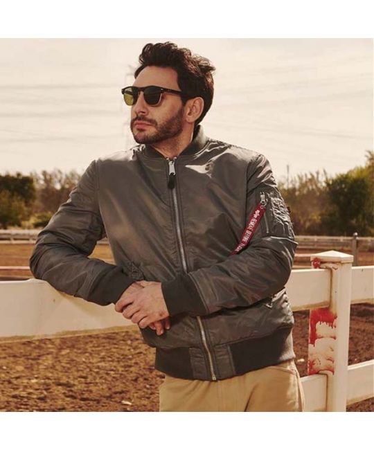  Бомбер MA-1 Slim Fit  Alpha Industries изображение 7 