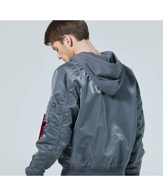  Куртка - бомбер с капюшоном NASA Alpha Industries изображение 7 