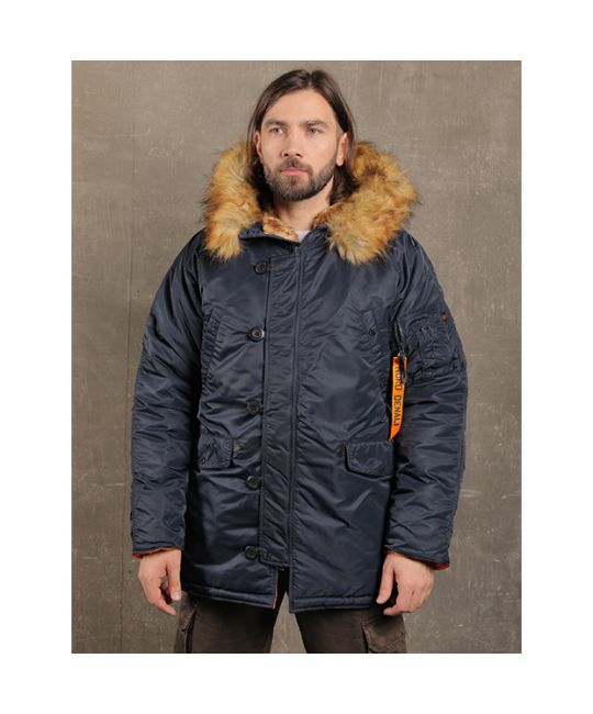  Мужская аляска HUSKY rep.blue/orange NORD DENALI изображение 2 