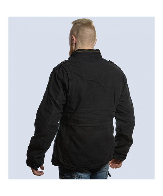  Мужская хлопковая куртка Jaeger черная Foersverd изображение 9 