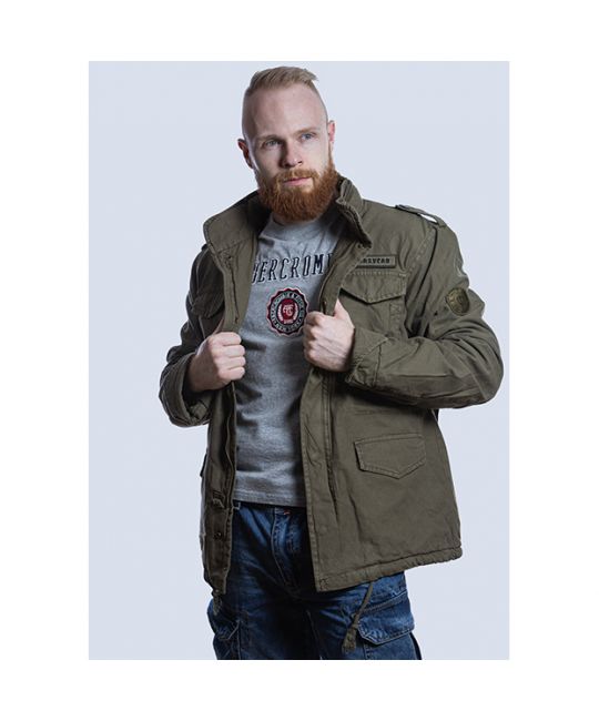  Мужская хлопковая куртка Jaeger оливковая Foersverd изображение 6 