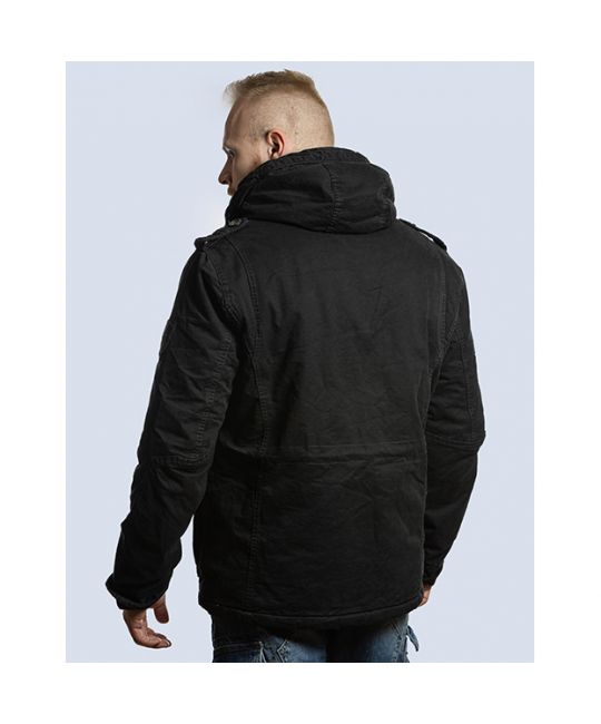  Мужская хлопковая куртка Prussia черная Foersverd изображение 6 