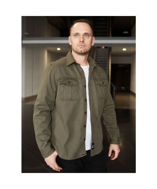  Мужская рубашка на флисе Freedom M65 Casual Olive Mixed Brands изображение 2 