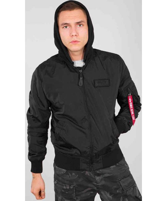  Бомбер MA-1 Hooded TT  Alpha Industries изображение 4 