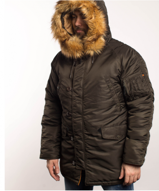  Аляска  мужская Husky Classic N3B Beluga/Orange изображение 2 