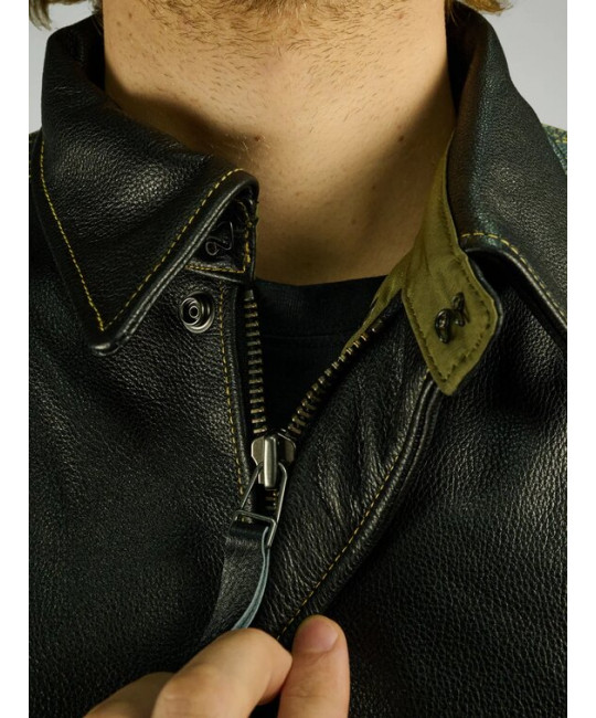  Летная кожаная куртка A-2  Corsair Foersverd изображение 12 