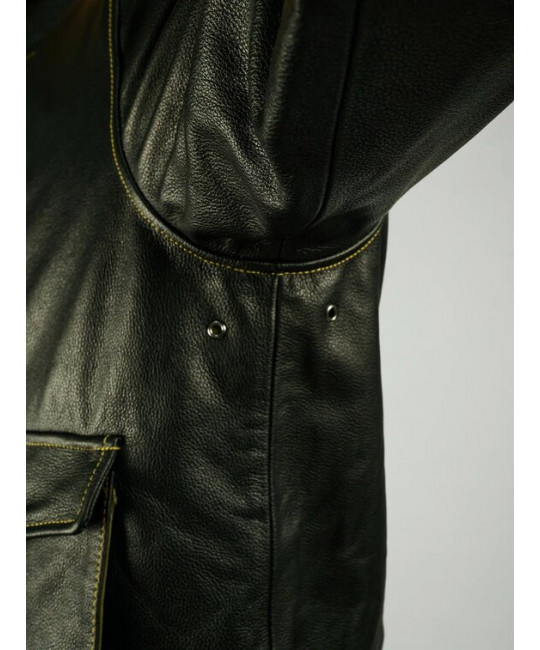  Летная кожаная куртка A-2  Corsair Foersverd изображение 11 