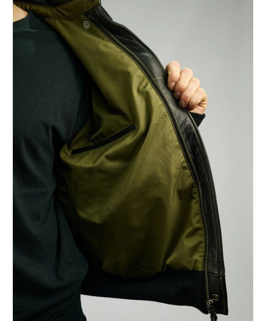  Летная кожаная куртка A-2  Corsair Foersverd изображение 5 