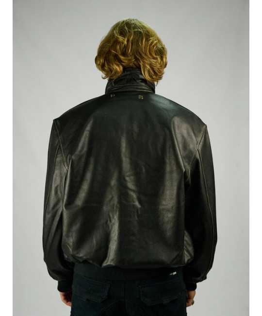  Летная кожаная куртка A-2  Corsair Foersverd изображение 4 