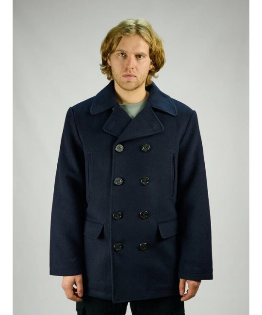  Морской бушлат Peacoat (Long)синий Foersverd изображение 11 