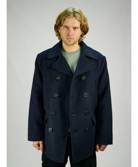  Морской бушлат Peacoat (Long)синий Foersverd изображение 10 