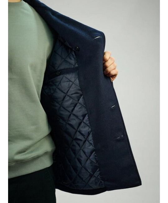  Морской бушлат Peacoat (Long)синий Foersverd изображение 9 