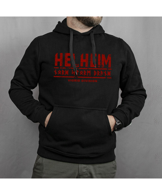  Худи "Helheim" Vigrid Division черная изображение 2 