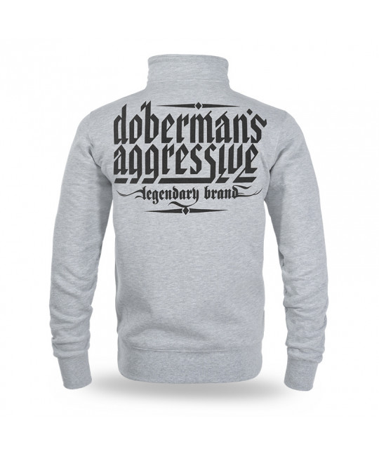  Толстовка на молнии без капюшона  LOGO  DOBERMAN'S AGGRESSIVE изображение 3 