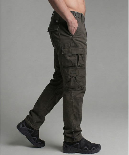  Мужские брюки- карго Zeus оливковые Foersverd изображение 9 