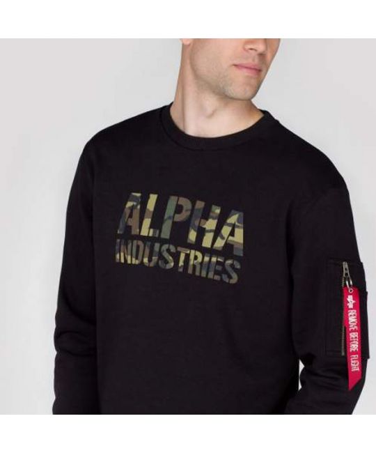  Толстовка Camo Print Alpha Industries изображение 4 