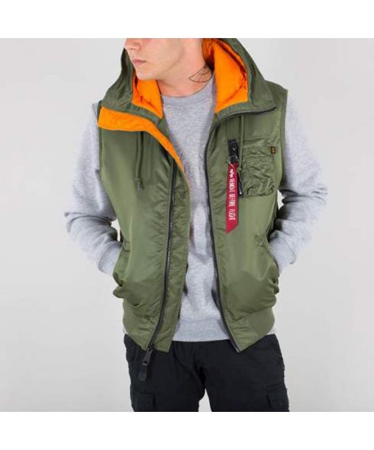  Жилет Hooded MA-1 Vest Alpha Industries изображение 9 