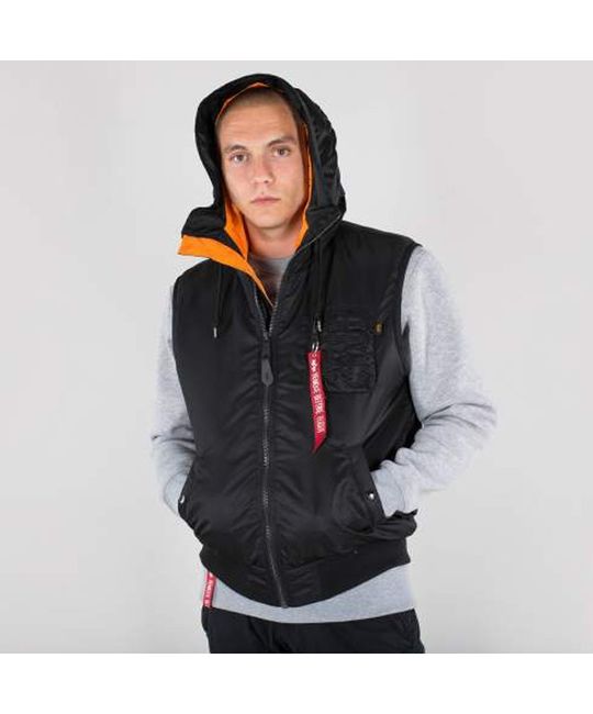  Жилет Hooded MA-1 Vest Alpha Industries изображение 6 