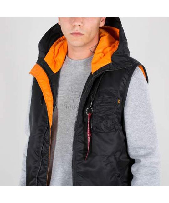  Жилет Hooded MA-1 Vest Alpha Industries изображение 5 