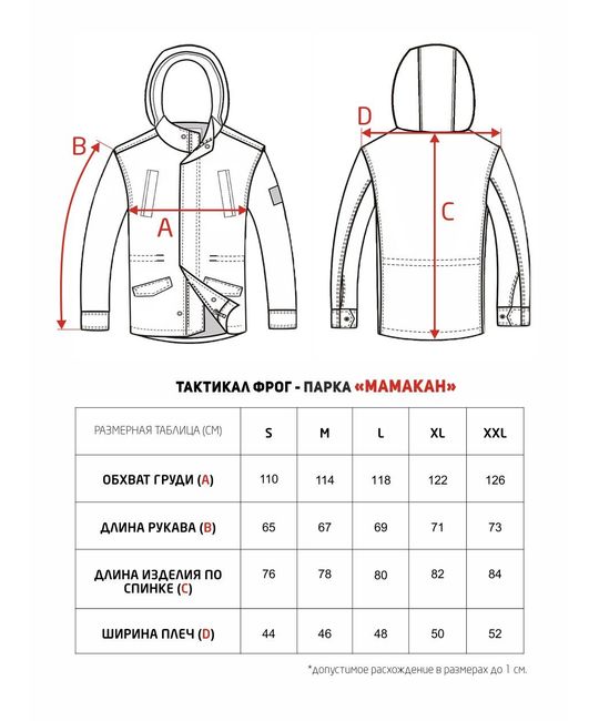  Куртка-парка «Mamakan» Tactical Frog изображение 8 