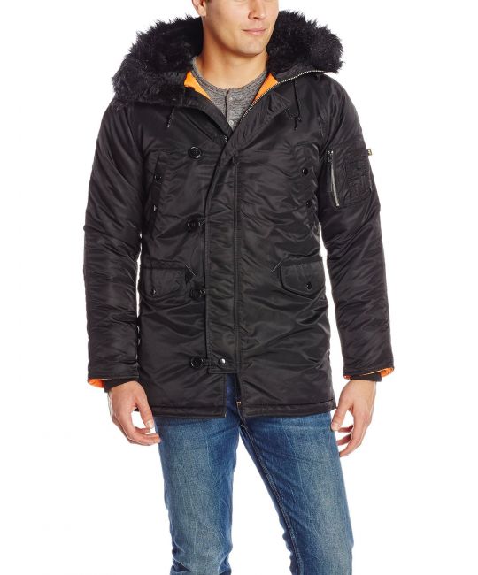  Аляска Slim Fit N-3B Parka Alpha Industries изображение 5 