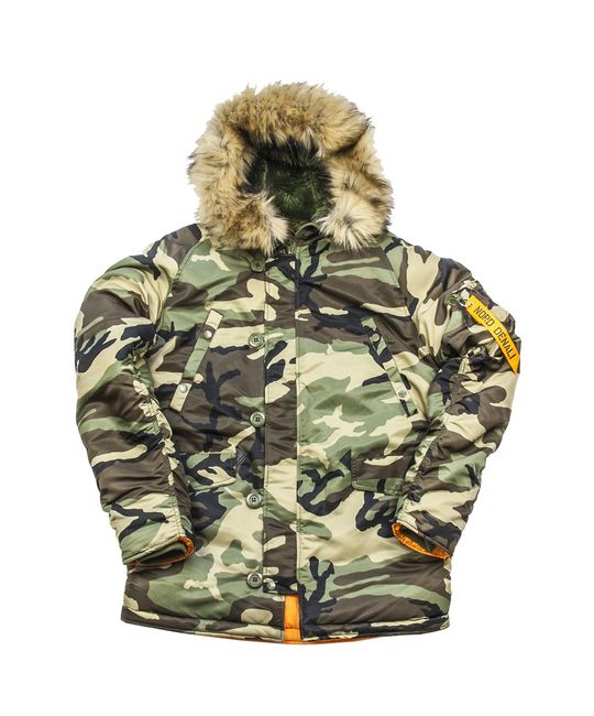  Куртка-аляска с мехом Husky Denali camo NORD Denali изображение 3 