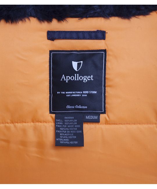  Аляска мужская HUSKY ink-orange APOLLOGET изображение 6 