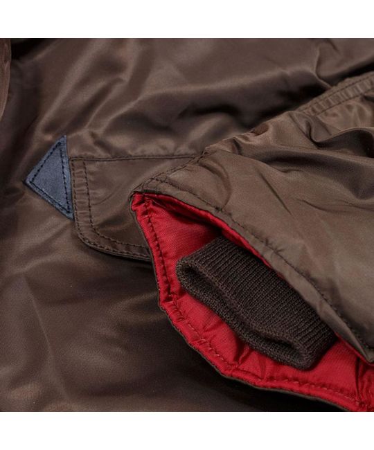  Аляска N3B Tight Husky II Nord Storm Brown/Red изображение 4 