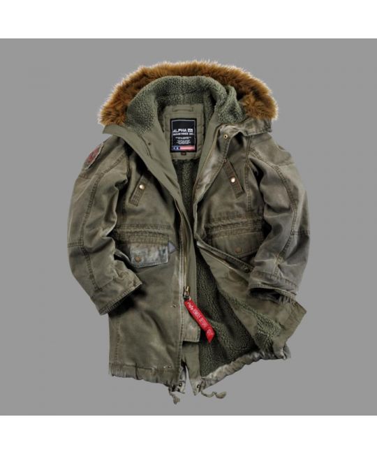  Куртка Hooded Fishtail II Alpha Industries изображение 6 