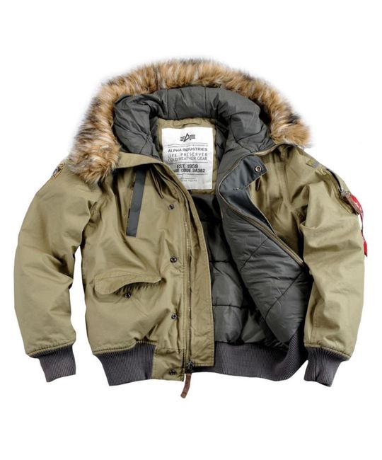  Куртка с меховым воротником Mountain Alpha Industries изображение 13 