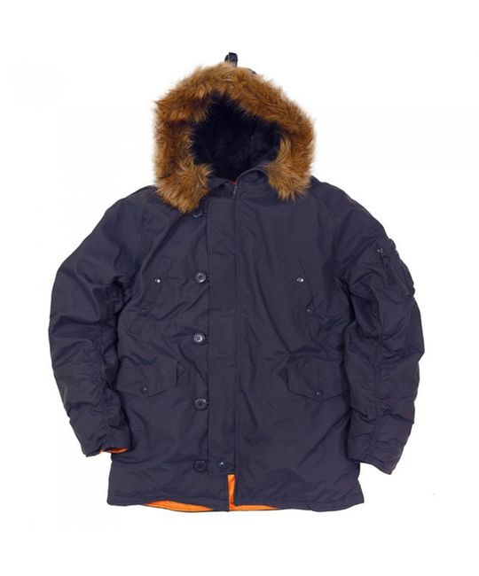  Куртка N3B Oxford Nord Storm Blue Orange изображение 3 