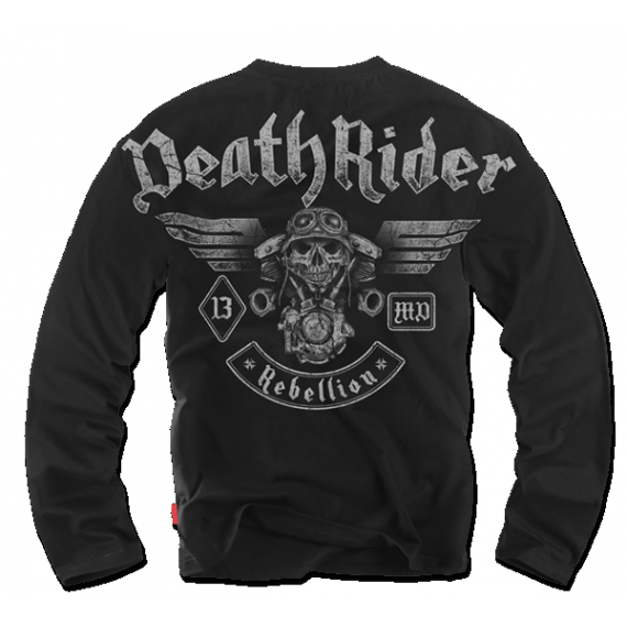  Лонгслив Death Rider Dobermans Aggressive LS128 черный изображение 1 