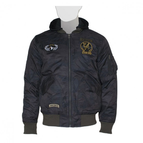  Куртка утеплённая M-1 Flight Jacket Hooded & Patches X-Ray изображение 2 