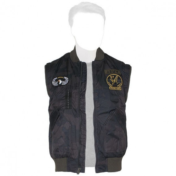  Жилет утеплённый Flight Vest Hooded & Patches X-Ray изображение 1 
