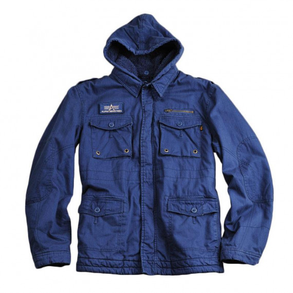  Куртка с мехом Rod Alpha Industries rep. blue изображение 1 
