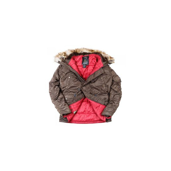  Аляска N3B Tight Husky II Nord Storm Brown/Red изображение 1 