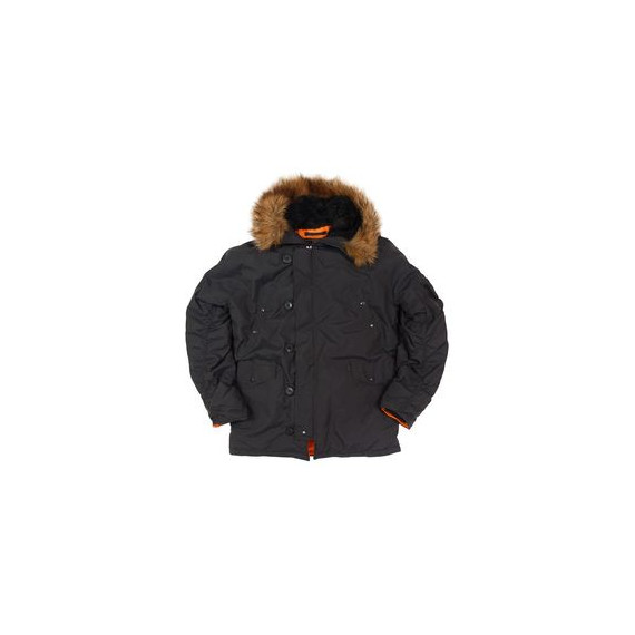  Куртка с мехом N3B Oxford Nord Storm GreyBlack изображение 1 