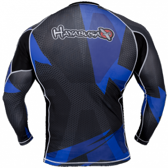  Рашгард Hayabusa Metaru Black/Blue L/S изображение 2 