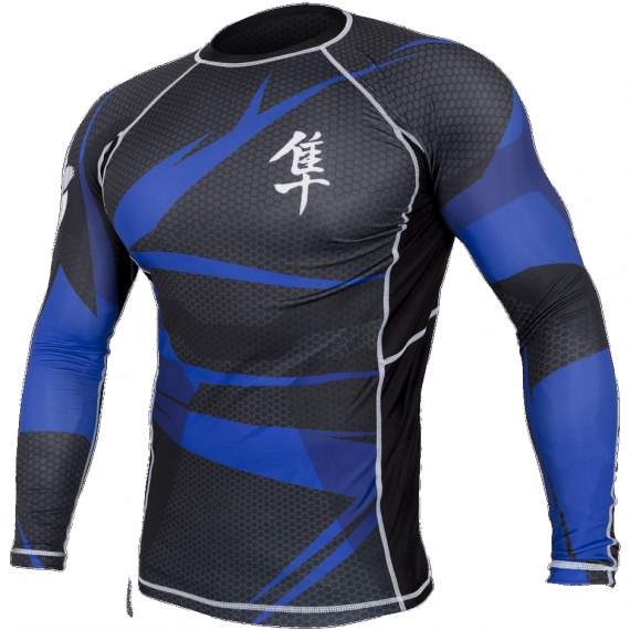  Рашгард Hayabusa Metaru Black/Blue L/S изображение 1 