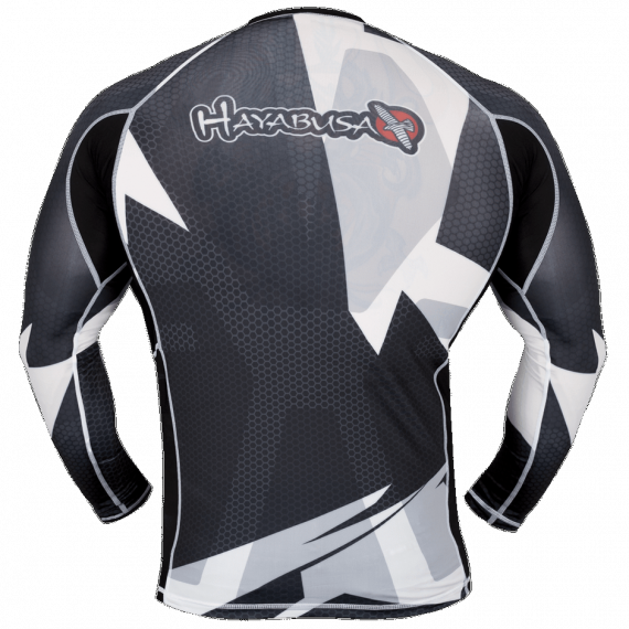  Рашгард Hayabusa Metaru Black/White L/S изображение 2 