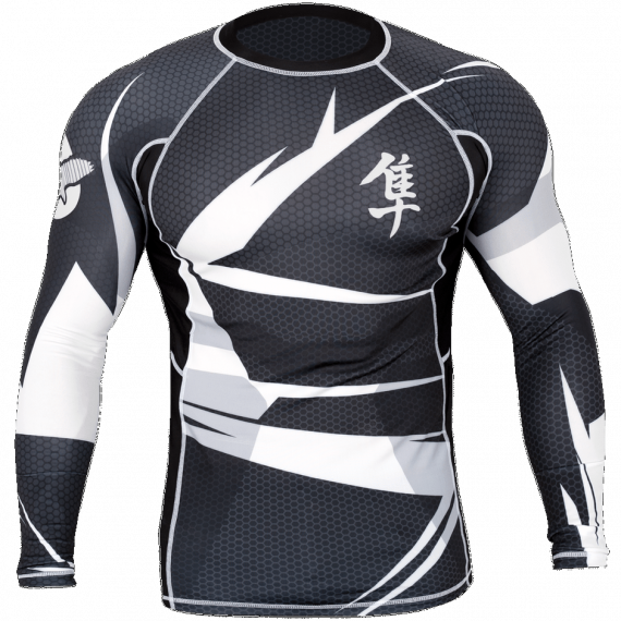  Рашгард Hayabusa Metaru Black/White L/S изображение 1 